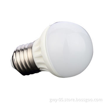 LED globe bulb with 3W